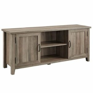 Walker Edison - Modern Farmhouse TV Stand for Most TVs Up to 64" - Gray Wash