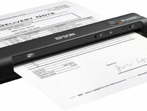 Epson - ES-60W Wireless Mobile Color Sheetfed Document Scanner - Black