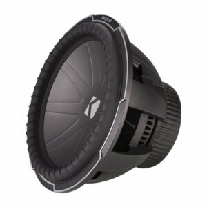 KICKER - CompQ 15" Dual-Voice-Coil 2-Ohm Subwoofer - Black