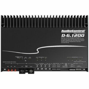 AudioControl - 1200W 6-Channel Class D Matrix DSP Amplifier - Black