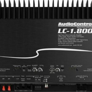 AudioControl - 800W Monoblock Class D Amplifier - Black