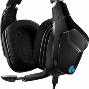 Logitech - G635 Wired Gaming Headset for PC - Black/Blue