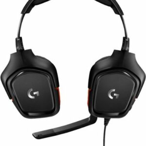 Logitech - G332 Wired Gaming Headset for PC - Black/Red