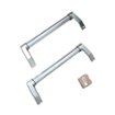 Handle Kit for Bertazzoni REF24BMX - Silver