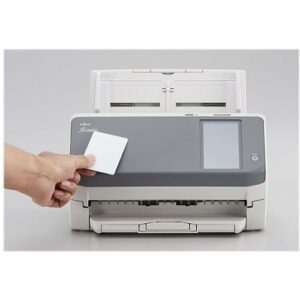 Fujitsu - Fi 7300NX Wireless Document Duplex Scanner with Touchscreen - Gray/White