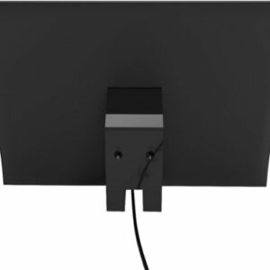 Mohu - Arc Pro Indoor Amplified HDTV Antenna 60-Mile Range - Black