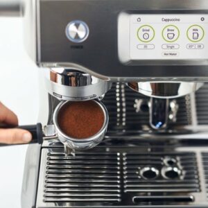 Breville - Oracle Touch Espresso Machine with 15 bars of pressure, Milk Frother and intergrated grinder - Brushed Stainless Steel