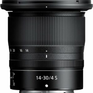 NIKKOR Z 14-30mm f/4.0 S Zoom Lens for Nikon Z Cameras - Black