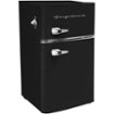 Frigidaire - Retro 3.2 Cu. Ft. Mini Fridge with Top Freezer - Black