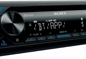 Sony - In-Dash Receiver - Built-in Bluetooth with Detachable Faceplate - Black