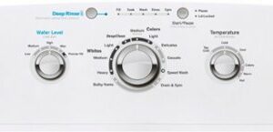 GE - 4.2 Cu. Ft. Top Load Washer with Precise Fill & Deep Rinse - White on White