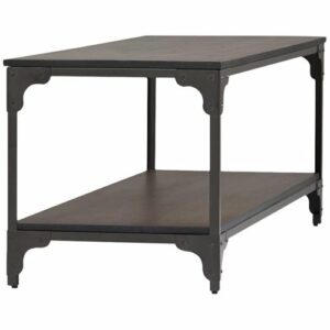 Simpli Home - Nantucket TV Stand for Most TVs Up to 60" - Walnut Brown