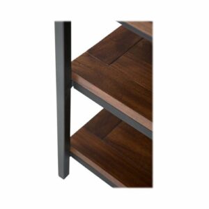 Simpli Home - Skyler TV Stand for Most TVs Up to 66" - Dark Cognac Brown