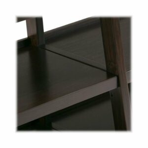 Simpli Home - Sawhorse TV Stand for Most TVs Up to 66" - Dark Chestnut Brown