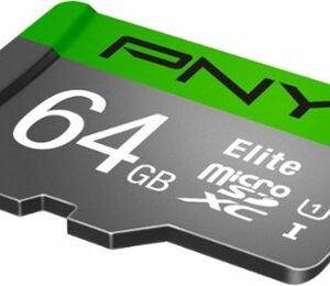 PNY - 64GB Elite Class 10 U1 microSDXC Flash Memory Card