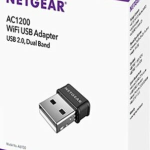 NETGEAR - Dual-Band Wireless-AC USB Network Adapter - Black