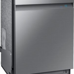 Samsung - Linear Wash 24" Top Control Built-In Dishwasher with AutoRelease Dry, 39 dBA - Stainless Steel