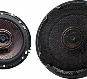 Kenwood - 6-1/2" 2-Way Car Speaker - Black