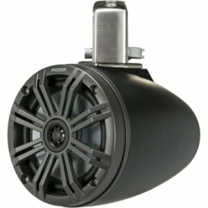 KICKER - 6-1/2" 2-Way Marine Speakers with Polypropylene Cones (Pair) - Black