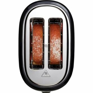 Hamilton Beach - 2-Slice Wide-Slot Toaster - Negro