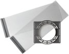 In-Ceiling Mount Bracket for MartinLogan IC3 and IC3-AW Speakers (2-Pack) - Black/Silver