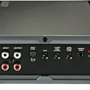 KICKER - CX 1800W Class D Digital Mono Amplifier with Variable Low-Pass Crossover