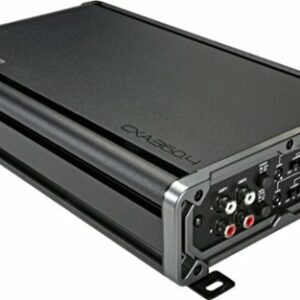 KICKER - CX 360W Class AB Bridgeable Multichannel Amplifier with Variable Crossovers - Black