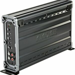 KICKER - CX 1200W Class D Digital Mono Amplifier with Variable Low-Pass Crossover - Black