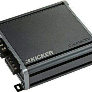 KICKER - CX 800W Class D Digital Mono Amplifier with Variable Low-Pass Crossover