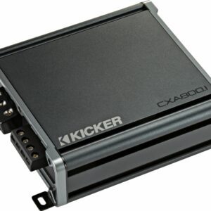 KICKER - CX 800W Class D Digital Mono Amplifier with Variable Low-Pass Crossover