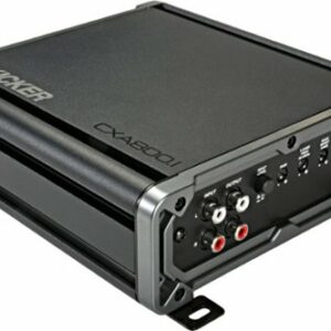 KICKER - CX 800W Class D Digital Mono Amplifier with Variable Low-Pass Crossover