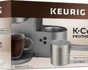 K-Café Milk Frother Cup for Keurig K-Café Coffee Makers - Nickel