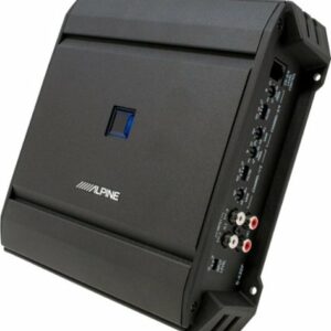 Alpine - S-Series Class D Bridgeable Multichannel Amplifier with Variable Crossovers - Black