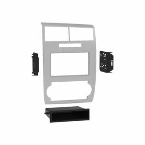 Metra - Dash Kit for Most 2005-2007 Dodge Vehicles - Silver