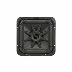 KICKER - Solo-Baric L7R 10" Single-Voice-Coil 2-Ohm Loaded Subwoofer Enclosure - Black