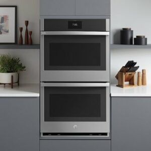 GE Profile - 27" Smart Built-In Convection Double Wall Oven - Stainless Steel