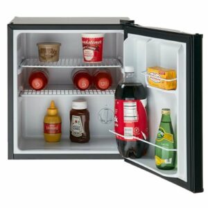 Avanti - 1.7 cu. ft. Compact Refrigerator, in Stainless Steel - Stainless Steel