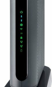 Motorola - MT7711 24x8 DOCSIS 3.0 Modem + AC1900 Router for Xfinity Internet & Voice - Black