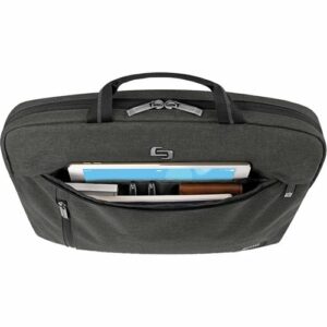 Solo New York - Rivington Case for 15.6" Laptop Slim Brief - Gray