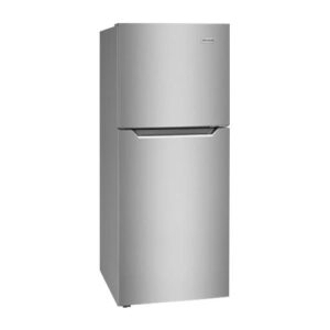 Frigidaire - 10.1 Cu. Ft. Top-Freezer Refrigerator - Brushed Steel