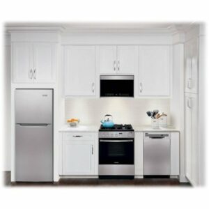 Frigidaire - 11.6 Cu. Ft. Top-Freezer Refrigerator - Brushed Steel