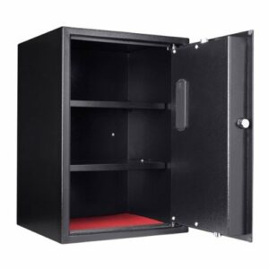 Barska - 1.45 Cu. Ft. Safe with Electronic Keypad Lock - Black