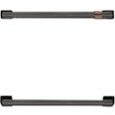 Handle Kit for Café Undercounter Refrigerators & Dishwashers - Brushed Black