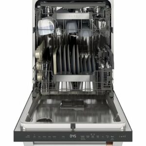 Café - 24" Top Control Tall Tub Built-In Dishwasher with Stainless Steel Tub, Customizable - Stainless Steel