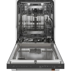 Café - 24" Top Control Tall Tub Built-In Dishwasher with Stainless Steel Tub and Silverware Jets, Customizable - Stainless Steel