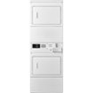 Whirlpool - 7.4 Cu. Ft. Electric Dryer with Space Saving Design - White