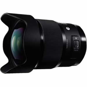 Sigma - 20mm f/1.4 DG HSM Wide-Angle Lens for Canon EF - Black