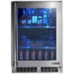 Lynx - 42-Bottle Built-In Wine Refrigerator - Silver