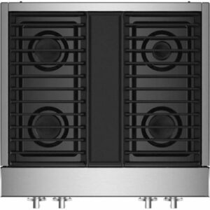 JennAir - NOIR 30" Built-In Gas Cooktop - Floating Glass Black