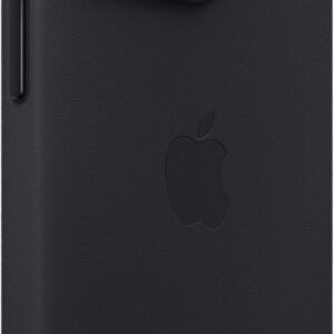 Apple - iPhone 14 Pro Leather Case with MagSafe - Midnight